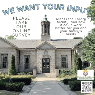 We want your input! Link to survey in News & Announcements