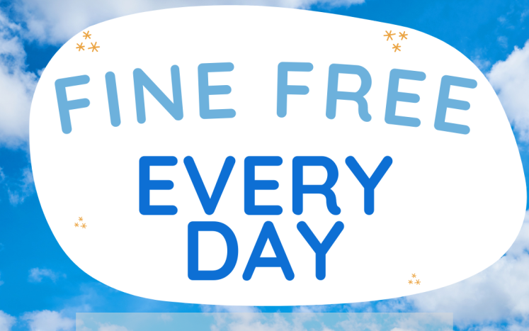fine free every day